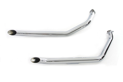 Exhaust Drag Pipe Set Goose Style - Click Image to Close
