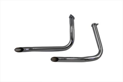 Exhaust Drag Pipe Set Turn Out - Click Image to Close