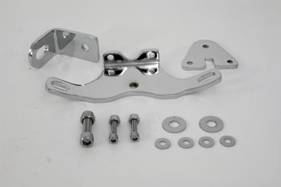 Chrome Heavy Duty Two Piece Top Motor Mount Kit - Click Image to Close