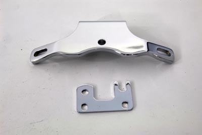 Chrome Heavy Duty Two Piece Engine Mount - Click Image to Close