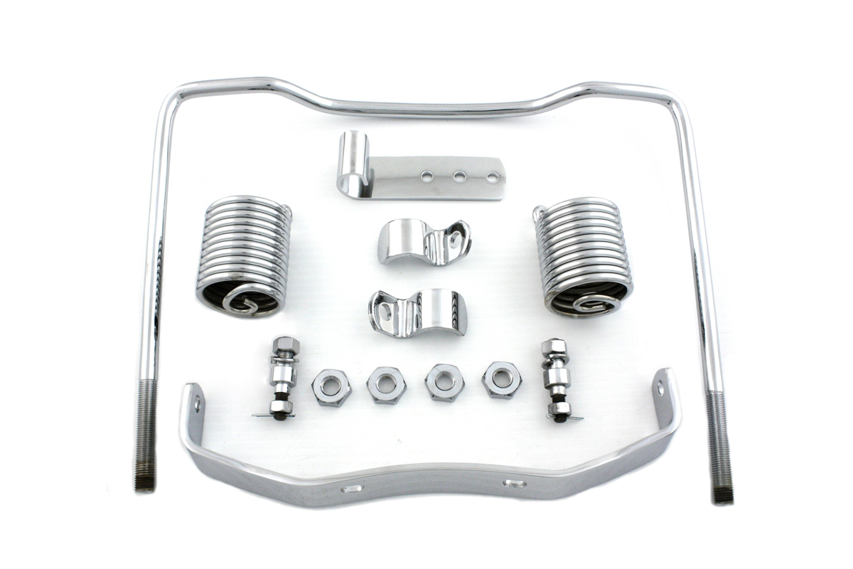 Chrome Auxiliary Seat Spring Kit - Click Image to Close