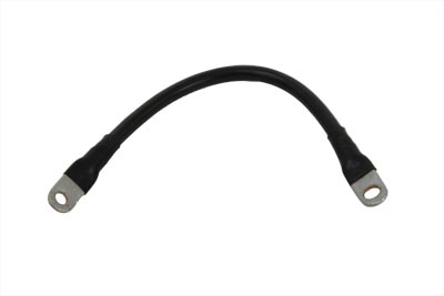 Black Ground 10-1/4" Battery Cable - Click Image to Close
