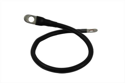 Battery Cable 15-3/4" Black Positive - Click Image to Close