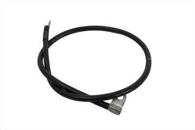 Battery Cable 31-3/4" Black Positive - Click Image to Close