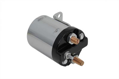 Accel Chrome Starter Solenoid - Click Image to Close