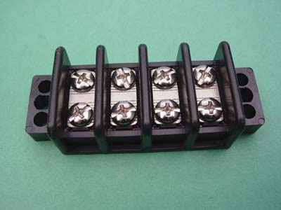 Wiring Terminal Block with 8 Posts - Click Image to Close