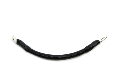 Black 8" Flexible Battery Cable - Click Image to Close