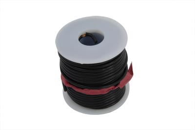 Primary Wire 18 Gauge 45' Roll Black - Click Image to Close