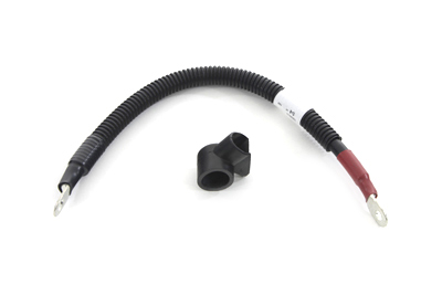 Battery Cable 13" Black Positive - Click Image to Close