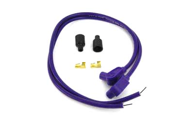 Universal Purple 8mm Pro Spark Plug Wire Kit - Click Image to Close