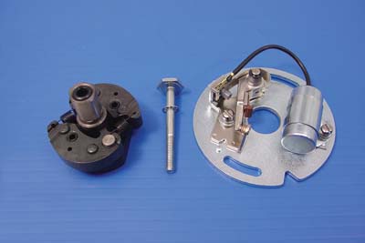 Ignition Advance With Points Plate Assembly