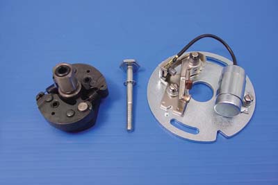 Ignition Advance With Points Plate Assembly - Click Image to Close