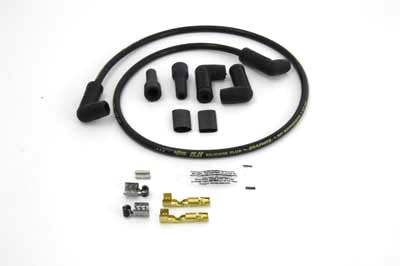 Accel Black 8.8mm Spark Plug Wire Kit - Click Image to Close