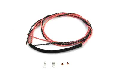 Tail Lamp Wiring Cotton Braided - Click Image to Close