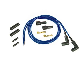 Thundersport Blue 5mm Spark Plug Wire Kit - Click Image to Close