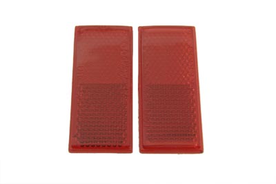 Rear Red Reflector Set - Click Image to Close