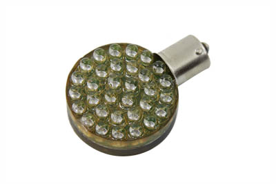 Amber LED Lollypop Style Bulb For Turn Signals - Click Image to Close