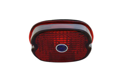 Tail Lamp Lens Laydown Style Red - Click Image to Close