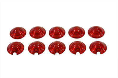 Bullet Style Marker Lamp Red Lenses - Click Image to Close