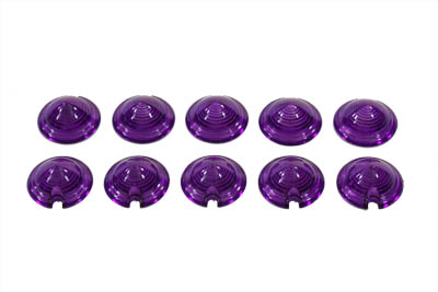 Bullet Style Marker Lamp Purple Lens - Click Image to Close