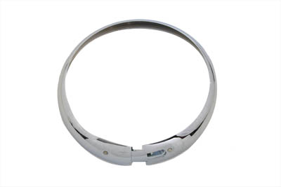 7" Headlamp Chrome Outer Rim - Click Image to Close