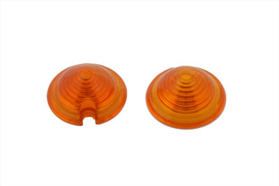 Bullet Style Marker Lamp Amber Lens Set - Click Image to Close