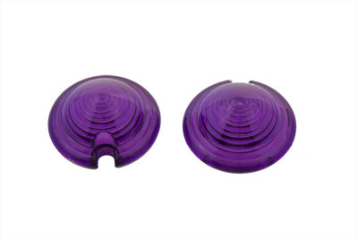 Bullet Style Marker Lamp Purple Lens Set