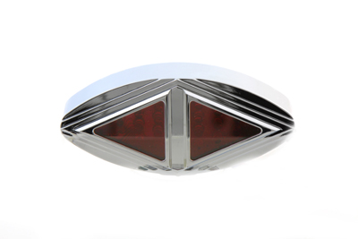 Spike Style Chrome LED License Plate Lamp - Click Image to Close