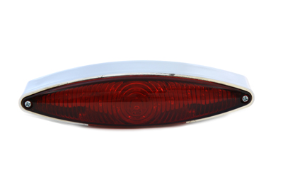 Chrome Snake Eye Fender Mount LED Tail Lamp Kit - Click Image to Close