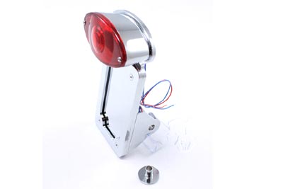 Chrome Cateye Style Tail Lamp Kit - Click Image to Close