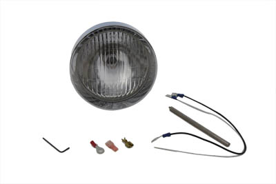 4-1/2" Billet Spotlamp with Bulb - Click Image to Close