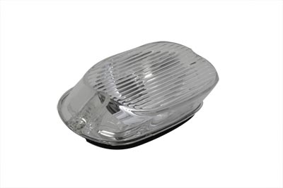 Tail Lamp Lens Laydown Style Clear - Click Image to Close