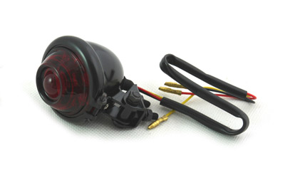 Black LED Bullet Style Tail Lamp Assembly - Click Image to Close