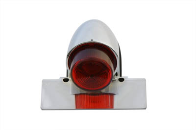 Chrome Sparto Tail Lamp with Bulb - Click Image to Close