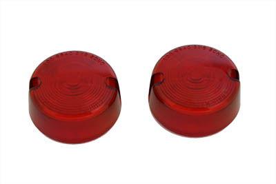 Turn Signal Lens Set Red - Click Image to Close