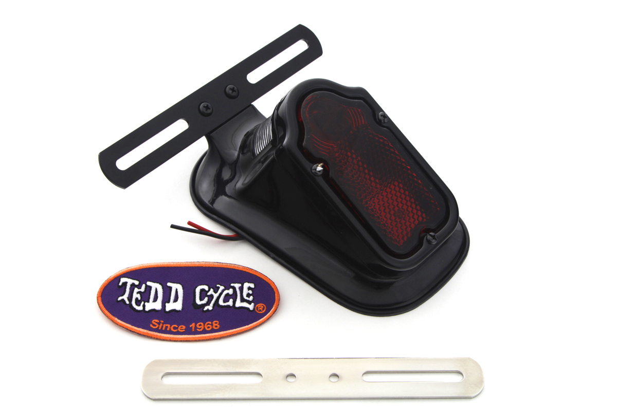 Black Tombstone Style Tail Lamp