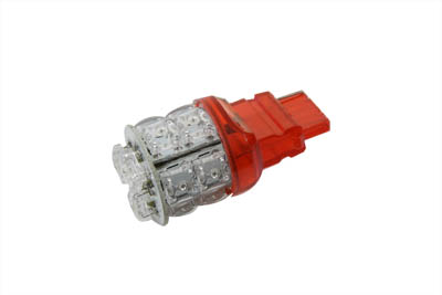 Super Flux LED Wedge Style Bulb Red - Click Image to Close