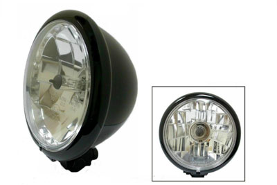 Black Duo 5.75" Headlamp Assembly - Click Image to Close