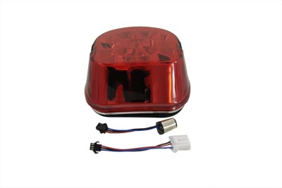 Lay Down Tail Lamp Assembly Red LED - Click Image to Close
