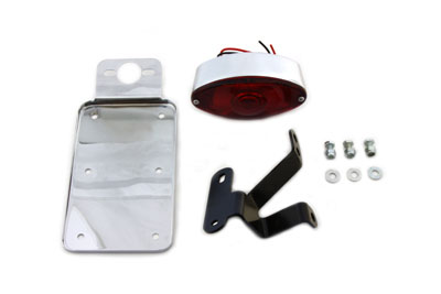 Side Mount Tail Lamp Kit Cateye Style - Click Image to Close