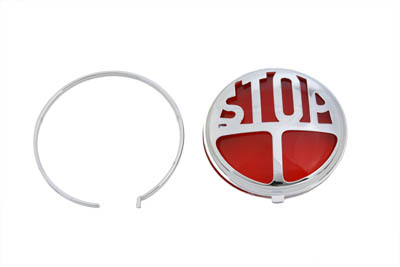 Tail Lamp Lens Kit Stop Style Red - Click Image to Close