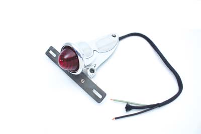 Bates Bobber Tail Lamp Assembly Polished Alloy - Click Image to Close