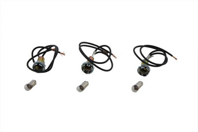 Steel Indicator Lamp Socket Set - Click Image to Close