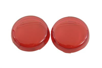 Turn Signal Lens Set Red - Click Image to Close