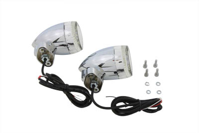 Bullet Turn Signal Set with FL Mount - Click Image to Close