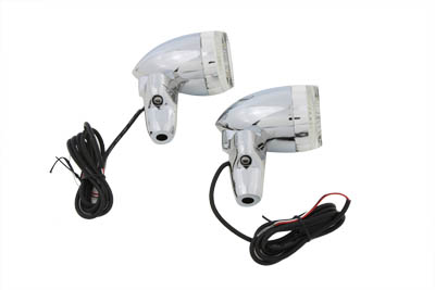 Bullet Turn Signal Set with Stand Off Mount - Click Image to Close