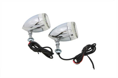 Bullet Turn Signal Set with Short Stud - Click Image to Close