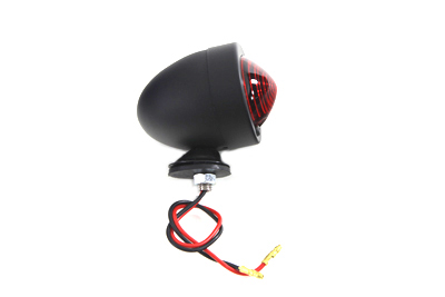 Black Bullet Red Marker Lamp Dual Filament - Click Image to Close