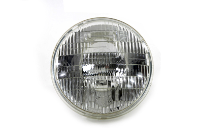 7" Round Headlamp Sealed Beam Bulb - Click Image to Close