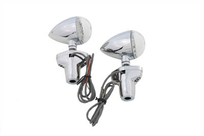 LED Turn Signal Set with Stand Off Mount - Click Image to Close